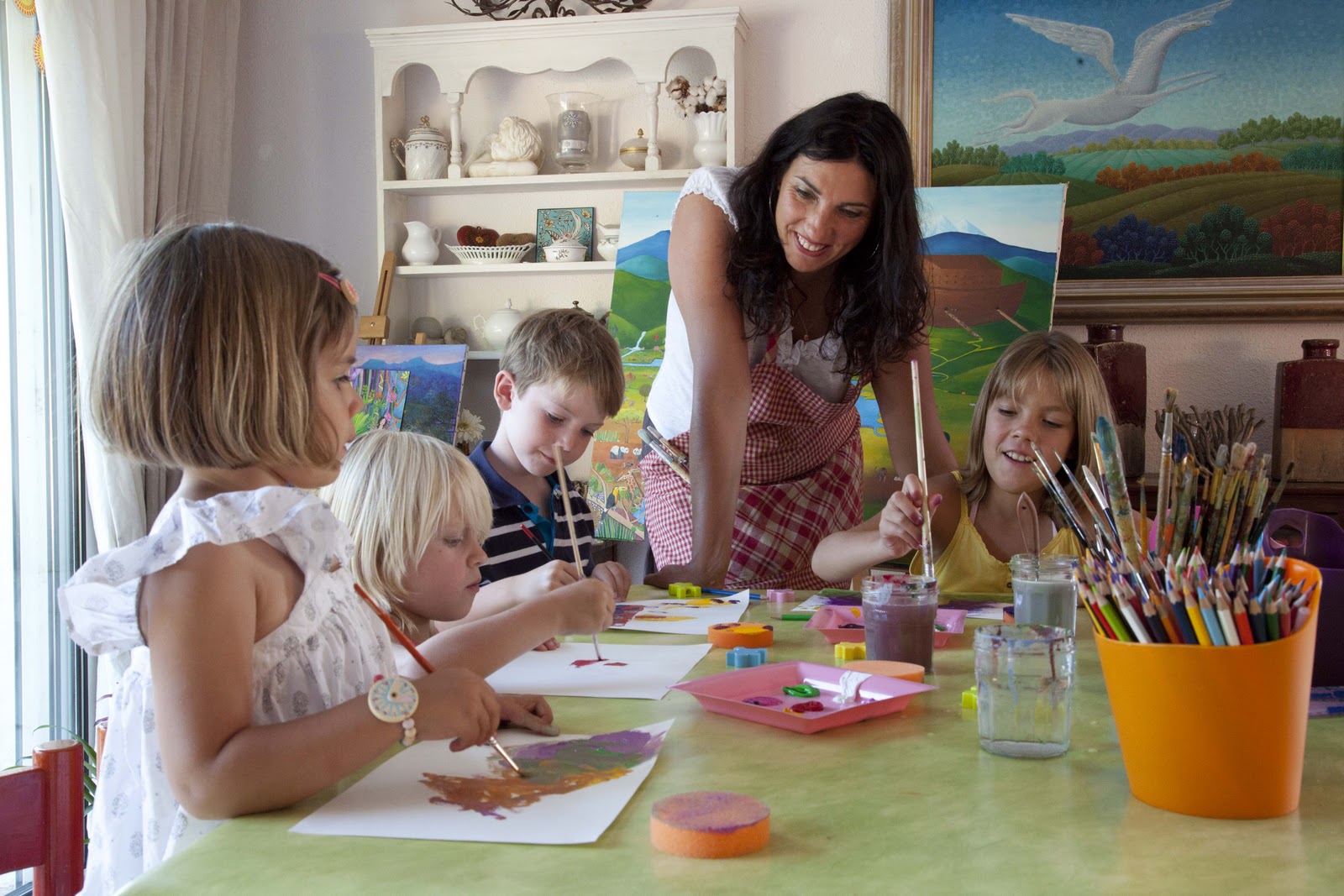 L'éducation plastique et le développement psychosociomoteur 