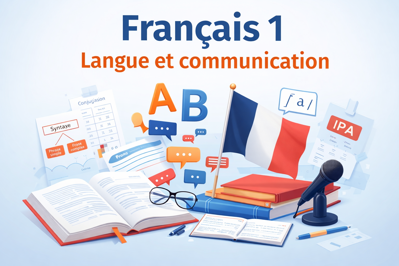 Test : Français 1 – Langue et Communication